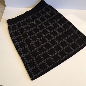 Acrylic/wool blend skirt